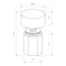 Минифото #3 товара Диммер SR-NAVE-R24-BK (12-24V, 48-96W, M-FC) (Arlight, IP65 Пластик, 2 года)