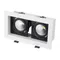 Минифото #1 товара Светильник CL-KARDAN-S180x102-2x9W White (WH-BK, 38 deg) (Arlight, IP20 Металл, 3 года)