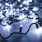 Минифото #1 товара Светодиодная гирлянда ARD-STRING-CLASSIC-10000-BLACK-100LED-MILK-FLASH White (230V, 7W) (Ardecoled, IP65, 1 год)