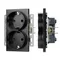 Минифото #1 товара Механизм электрической розетки SCT-MEUD-PL-BK (250V, 16A) (Arlight, -)