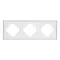 Минифото #3 товара Рамка пластиковая FRM-TENDO-PL-3-WH (Arlight, Белый)