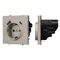 Минифото #1 товара Механизм розетки с USB зарядкой SCT-NOBE-MUAC-SFPL-CA (230V, 16A) (Arlight, Кашемир)