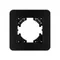 Минифото #2 товара Рамка стеклянная FRM-OMALI-GS-1-BK (Arlight, -)