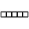 Минифото #3 товара Рамка пластиковая FRM-VERSA-PL-5-BK (Arlight, -)