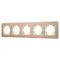 Минифото #1 товара Рамка алюминиевая FRM-AKIRY-AL-5-GD (Arlight, -)