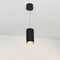 Минифото #4 товара Светильник подвесной SP-POLO-R85-2-15W Warm White 40deg (Black, Gold Ring) (Arlight, IP20 Металл, 3 года)