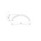 Минифото #2 товара Экран ROUND-D36-360-2500 OPAL (Arlight, Пластик)