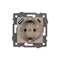 Минифото #2 товара Механизм розетки с USB зарядкой SCT-MUAC-PL-GD-V (250V, 16A) (Arlight, -)