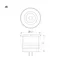 Минифото #5 товара Светильник ART-PICCOLO-BUILT-R13-1W Warm3000 (BK, 30 deg, 3V) (Arlight, IP40 Металл, 3 года)