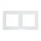 Минифото #2 товара Рамка стеклянная FRM-GLARE-GS-2-WH (Arlight, -)