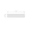 Минифото #2 товара Полоса ARH-W12-3000 WHITE (Arlight, Алюминий)