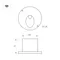Минифото #4 товара Светильник LT-TIE-R120-3W Warm3000 (WH, 45x70 deg, 230V) (Arlight, IP65 Бетон, 3 года)