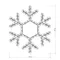 Минифото #5 товара Фигура cветодиодная ARD-SNOWFLAKE-M7-450x375-108LED Warm (230V, 6.5W) (Ardecoled, IP65, 1 год)
