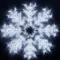Минифото #1 товара Фигура светодиодная ARD-SNOWFLAKE-M8-950x950-540LED White (230V, 33W) (Ardecoled, IP65, 1 год)