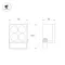 Минифото #2 товара Прожектор KT-BLOCK-S130x130-15W RGBW-Day (Графит, 15x60 deg, 24V, DMX512) (Arlight, IP66 Металл, 3 года)