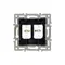 Минифото #3 товара Механизм компьютерной розетки двойной SCT-MPC2-PL-BK (RJ-45, CAT6) (Arlight, -)