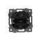 Минифото #2 товара Механизм розетки с USB зарядкой SCT-MUAC-PL-BK-V (250V, 16A) (Arlight, -)