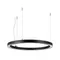Минифото #1 товара Светильник SP-CIRCLE-HANG-O3535-D600-35W Warm3000 (RAL9005, 120 deg, 230V) IP40 LED (Arlight, Алюминий)