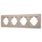 Минифото #1 товара Рамка пластиковая FRM-PERIO-PL-4-GD (Arlight, -)