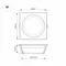 Минифото #6 товара Светодиодный светильник LTM-S60x60WH-Frost 3W Warm White 110deg (Arlight, IP40 Металл, 3 года)