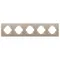 Минифото #2 товара Рамка пластиковая FRM-PERIO-PL-5-GD (Arlight, -)