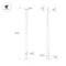 Минифото #2 товара Опора фланцевая OXOR-OK-D75-L6000 (SL) (Arlight, Сталь)