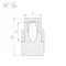Минифото #2 товара Профиль WPH-FLEX-STR-Н20-10m White (Arlight, Пластик)