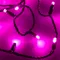 Минифото #1 товара Светодиодная гирлянда ARD-STRING-CLASSIC-10000-BLACK-100LED-STD PINK (230V, 7W) (Ardecoled, IP65, 1 год)