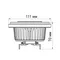 Минифото #4 товара Лампа AR111-FORT-G53-15W-DIM Warm3000 (Reflector, 24 deg, драйвер 350mA) (Arlight, Металл)