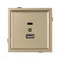 Минифото #3 товара Механизм USB розетки SCT-TENDO-MUAC-SFPL-GD (5V, 3A, QC3) (Arlight, Матовый песочный)