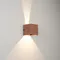 Минифото #2 товара Светильник LGD-PERAN-WALL-S120x120-6W Warm3000 (Beige red, 0-80 deg, 230V) (Arlight, IP65 Бетон, 3 года)