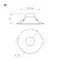 Минифото #6 товара Светильник MS-BLIZZARD-BUILT-R115-10W Warm3000 (WH, 100 deg, 230V) (Arlight, IP20 Металл, 3 года)