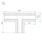 Минифото #2 товара Тройник SL-LINIA55-FANTOM (Arlight, Металл)