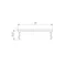 Минифото #2 товара Экран IP-LINE-4050-2000 OPAL (Arlight, Пластик)