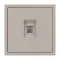 Минифото #2 товара ARL NOBE Розетка телефонная софт-тач кашемир SCT-MTL1-SFPL-CA (RJ-11, 4C) (Arlight, -)