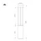 Минифото #9 товара Светильник LGD-CASTELLO-BOLL-H1000-20W Warm3500-MIX (GR, 80 deg, 230V) (Arlight, IP65 Металл, 5 лет)