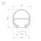 Минифото #3 товара Профиль TOP-OVAL-2000 ANOD (K13, P15) (Arlight, Алюминий)