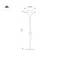 Минифото #5 товара Светильник KT-MUCENA-BOLL-B-H540-4W Warm3000 (WH, 100 deg, 24V) (Arlight, IP65 Металл, 3 года)