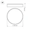 Минифото #6 товара Светильник SP-RONDO-250B-30W White (Arlight, IP40 Металл, 3 года)