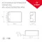 Минифото #2 товара Блок питания ARJ-KE40250-MINI (10W, 250mA, PFC) (Arlight, IP20 Пластик, 5 лет)