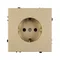 Минифото #4 товара ARL NOBE Розетка зк со шторками софт-тач золотой песок SCT-MEU-SFPL-GD (250V, 16A) (Arlight, -)