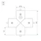 Минифото #2 товара Соединитель профиля ROUND-D36-360-X90 (Arlight, Алюминий)