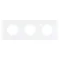 Минифото #2 товара Рамка стеклянная FRM-GLARE-GC-3-WH (Arlight, -)