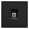 Минифото #3 товара Механизм компьютерной розетки SCT-NOBE-MPC1-SFPL-BK (RJ-45, CAT6) (Arlight, Черный оникс)