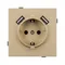 Минифото #2 товара Механизм розетки с USB зарядкой SCT-TENDO-MUAA-SFPL-GD (230V, 16A) (Arlight, Матовый песочный)