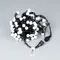 Минифото #2 товара Светодиодная гирлянда ARD-BALL-CLASSIC-D17.5-10000-BLACK-100LED WARM (230V, 7W) (Ardecoled, IP65)