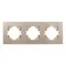 Минифото #2 товара Рамка пластиковая FRM-PERIO-PL-3-GD (Arlight, -)