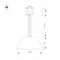 Минифото #6 товара Светильник SP-RESTO-HANG-R500-30W Warm3000 (BK, 100 deg, 230V) (Arlight, IP20 Металл, 3 года)