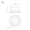 Минифото #7 товара Светильник MS-BREEZE-BUILT-R82-9W Warm3000 (WH, 85 deg, 230V) (Arlight, IP20 Металл, 3 года)