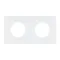 Минифото #2 товара Рамка стеклянная FRM-GLARE-GC-2-WH (Arlight, -)